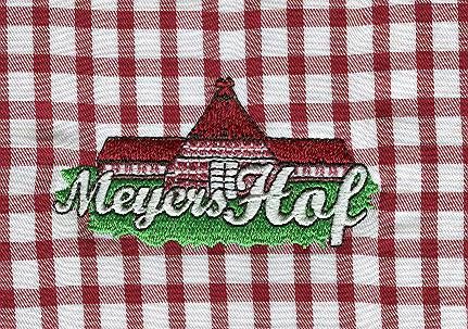 Direkteinstickung „Meyers Hof
